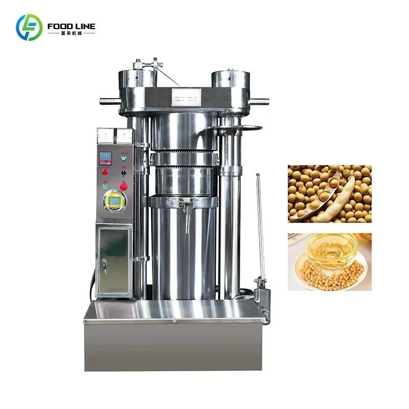 Automatic Commercial Oil Press Machine  for Peanut Sesame Walnut Sunflower Seed Cold Press Oil Maker High Efficiency