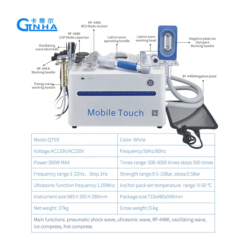 Factory Wholesale Pain Relief Machine Therapy Professional Pneumatic Shockwave Ed Body Slimming Device