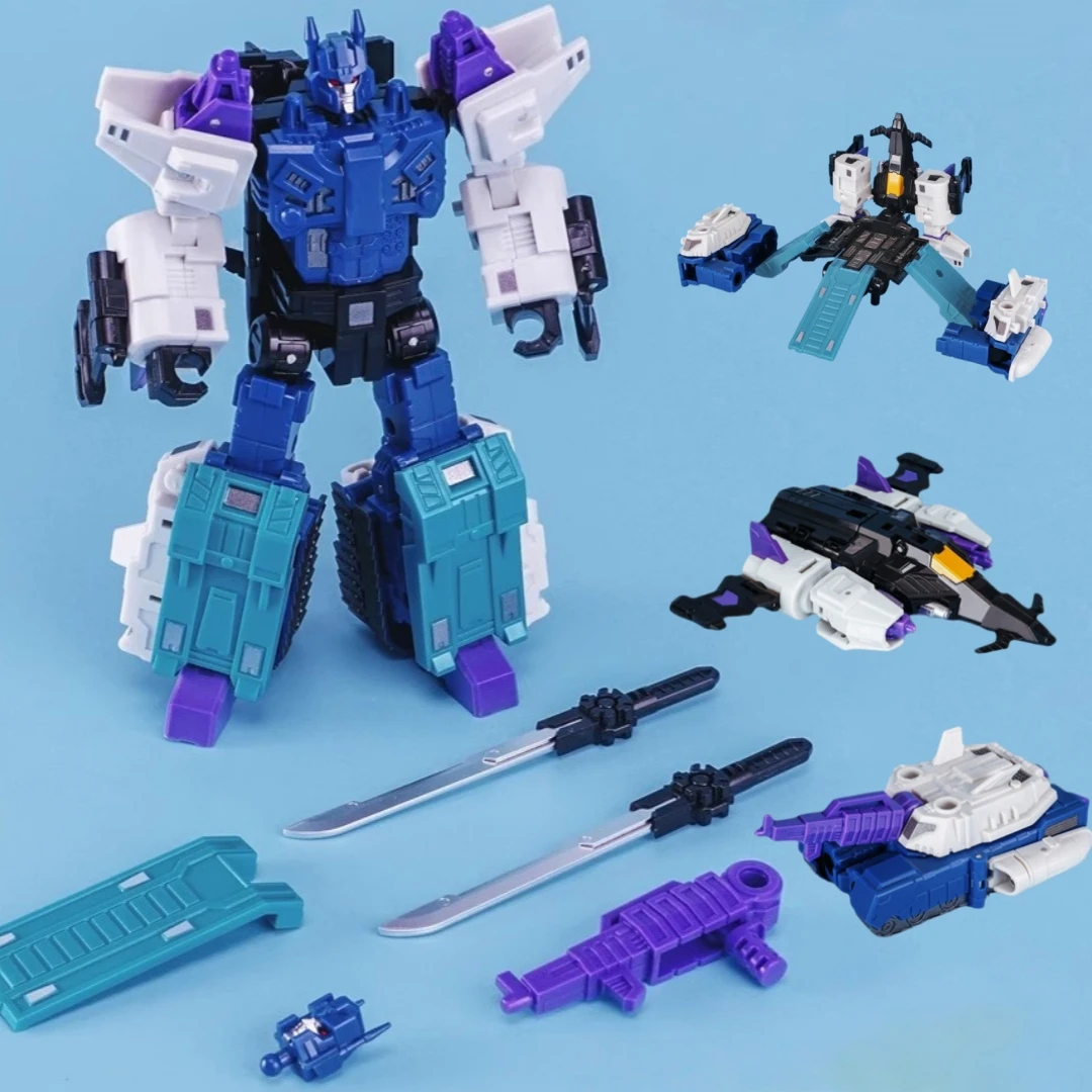 

14cm Transformation Toy NBF NB-01 NB01 Three Changes Small Scale Six-rank Warrior Aircraft Tank Base King Kong Collectible Gift