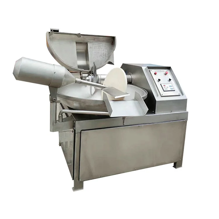 Energy Saving Industrial Meat Chopping Machine Sharp Cutting Blade For Large Scale Meat Paste Homogenizing Work