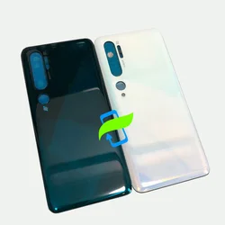 Arka pil kapağı için Xiaomi Mi not 10 Pro arka cam Note10 CC9 Pro konut kapı kasa Xiaomi Mi not 10 Pro pil kapağı