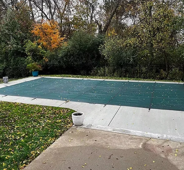 12*24FT Premium Blue Rectangle Solar Pool Cover 12 Mil for Solar Heating Above Ground Pools and Inground Pools