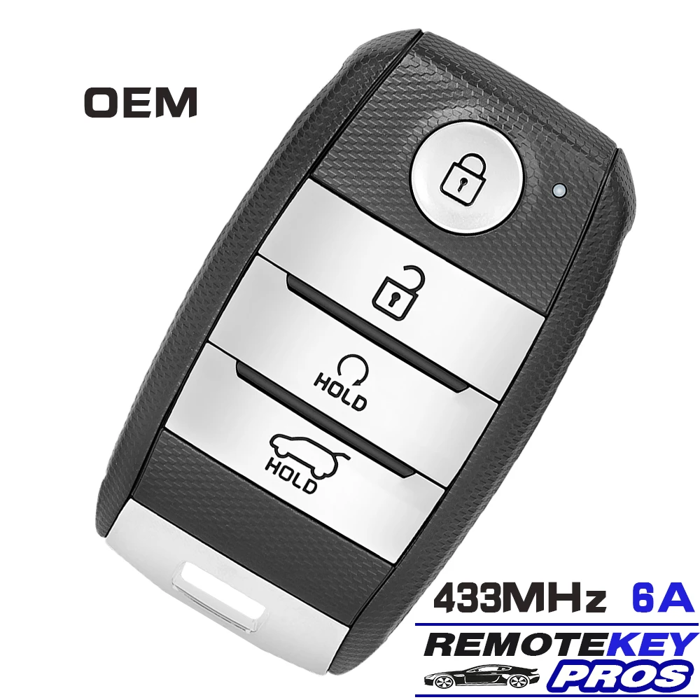 

Умный пульт дистанционного управления DIYKEY 95440-DY100, 95440-CC400, 95440-Q6400 OEM, 433 МГц, 6A, БЕСКЛЮЧЕВОЙ пульт дистанционного управления для Kia Carens Sonet Seltos