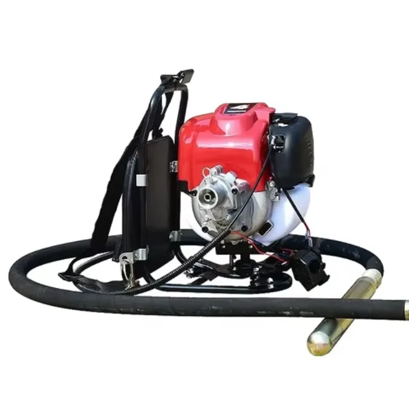 Portable And Durable Concrete Vibrator Poker Hose Power Concrete Vibrator Machine  Backpack Concrete Vibrator