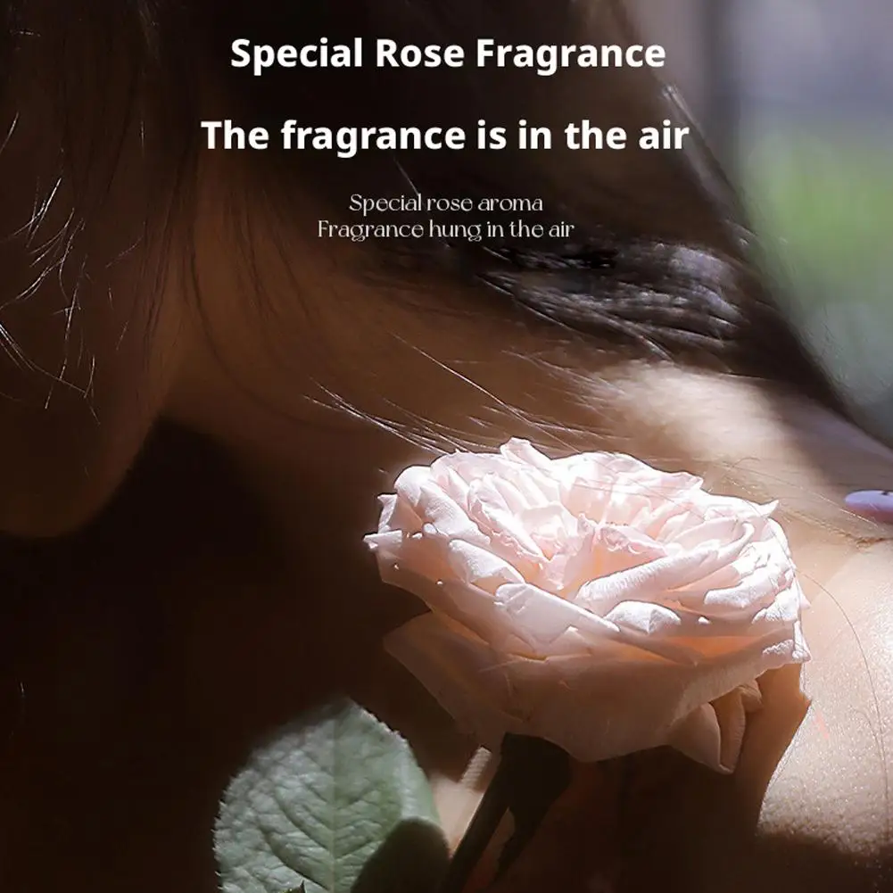 30 kapsułek olejku do włosów o zapachu róży, lekki i niezobowiązujący, poprawiający suchość i rozdwojone końcówki, olejek do codziennej pielęgnacji włosów dla kobiet.