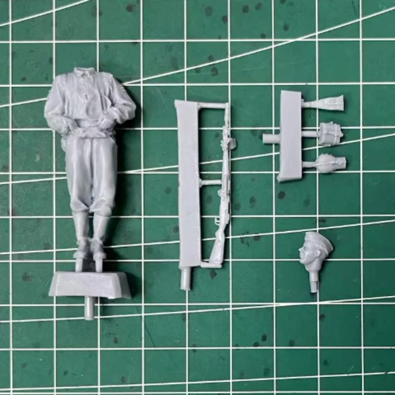 Kit modello figura in resina in scala 1/35 veicolo blindato soldato Hobby storica miniature 1136-6 giocattoli fai da te non assemblati e non verniciati