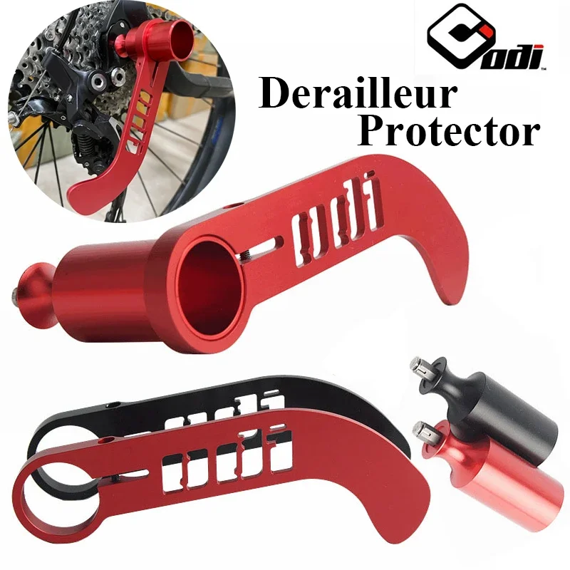 

ODI защита заднего переключателя велосипеда, защитный кронштейн для велосипедной коробки передач, сверхлегкий быстросъемный щиток из алюминиевого сплава