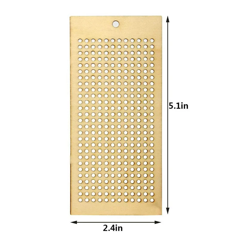24 قطعة من الفراغات المرجعية الخشبية عبر الابره عدة DIY بها بنفسك الحرفية الخشبية المرجعية الحلي للأطفال والمراهقين
