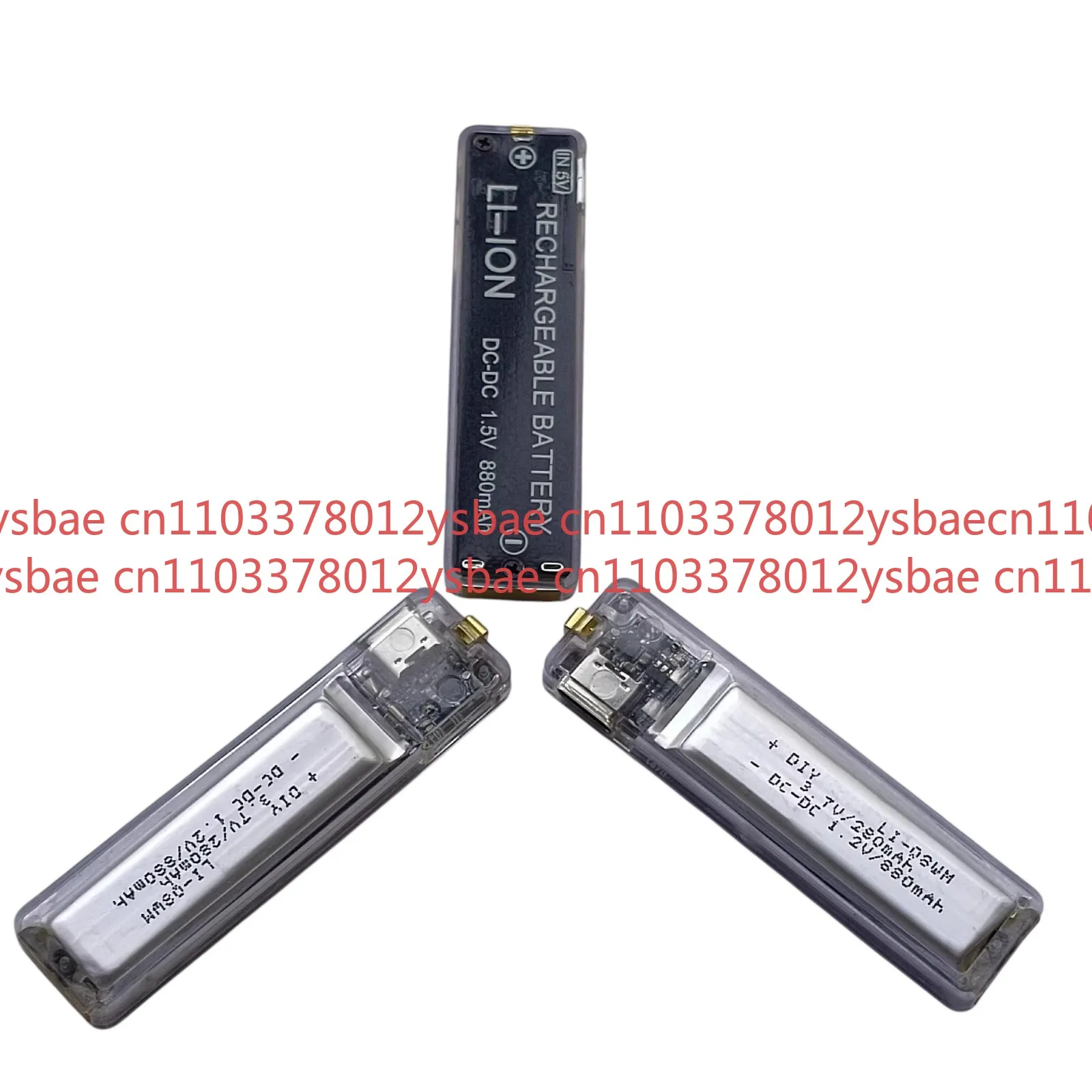DIY NEW 3X USBC Rechargeable Gumstick Battery NC-6WM NH-14WM NH-10WM For SONY WALKMAN