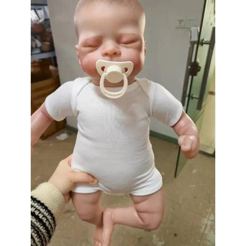 

50cm Cute Baby Doll Timothy with Painted Hair Soft Touch Cotton Doll Toy