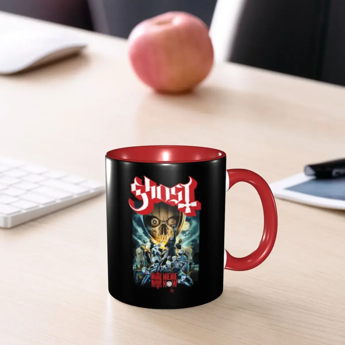 Swedish Rock Band Horror Ghost Coffee Mugs DIY Customized Ceramic Mug Cup Creative Present