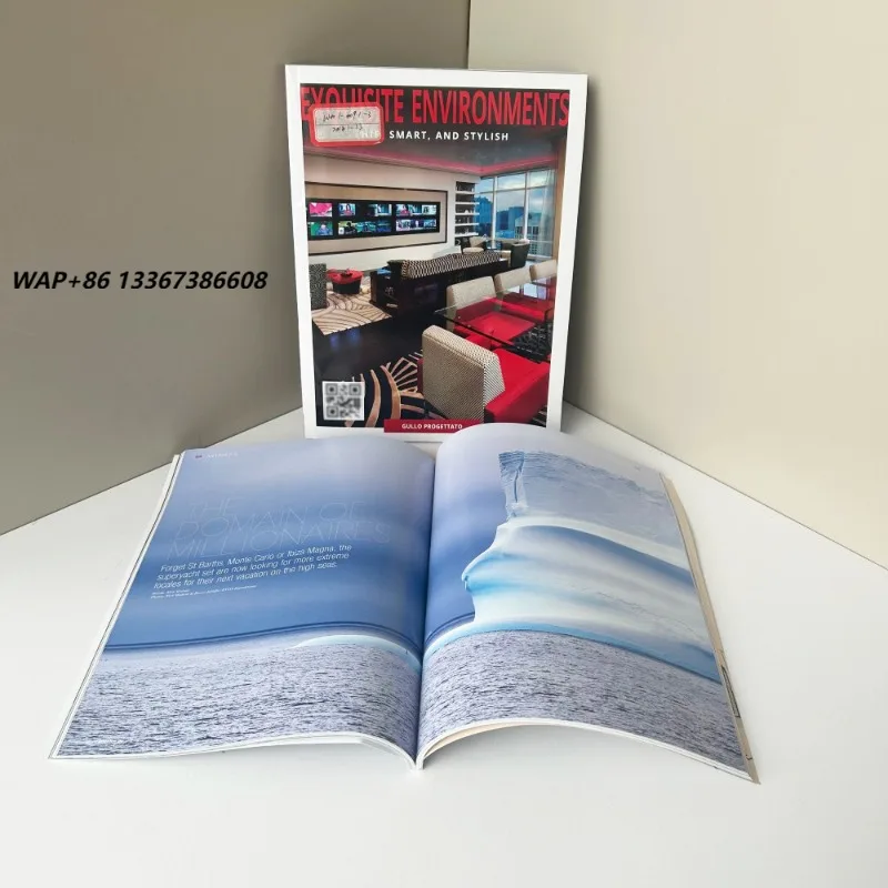 Professional Customization Print Graphic Design Printing Services Book Booklets Magazine Catalog Printing Personalise Catalogue