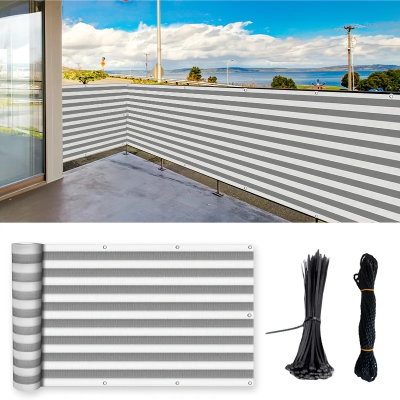 The Wooden Floor Sunshade Net on the Open-Air Platform Protects the Wooden Platform and Deck from Fading and Deforming Due to Direct Sunlight