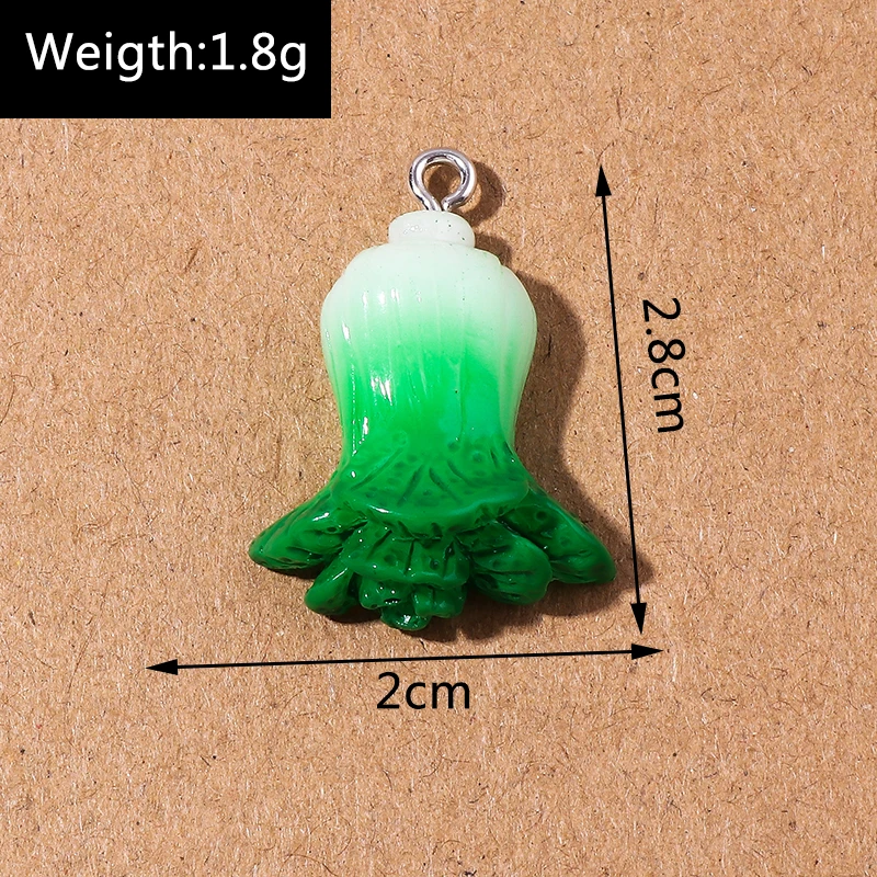 10 stücke niedliche 3d simulierte Sonnenblumen kerne bezaubert Gemüse frucht anhänger für die Herstellung von Ohrringen Halskette DIY Kinder schmuck geschenke – Detail 13