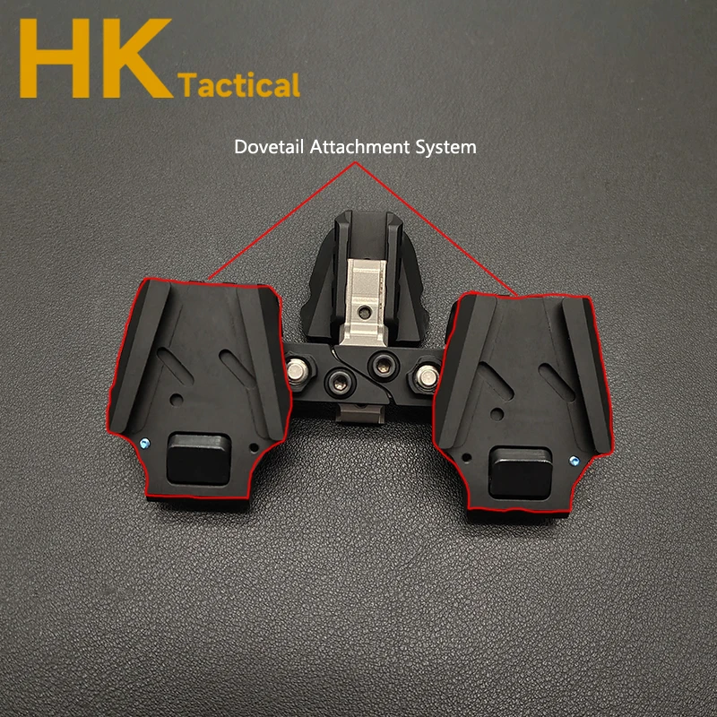 SOTAC Universal RQE Dual Bridge Mount metal CNC KVC Bridge Mount For Night Vision PVS-14, DVO, MUM, MINI-NSEAS NVG Mount