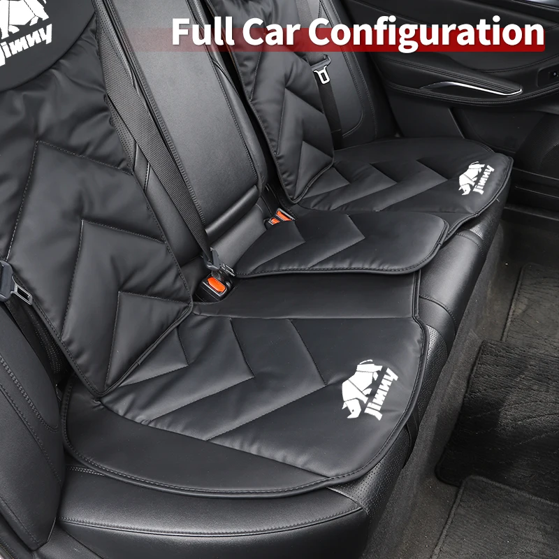 Car Seat Cover Front Rear Seat Leather Cushion Pad Protective Mat For Suzuki Jimny vitara Alto Swift Grand Vitara Ignis DZire