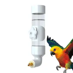 Birds Water Feeder Automatic Bird Cage Suspended Parakeet Water Dispenser for Cage Budgie Drinker Bottle Acrylic Parrot Drinker