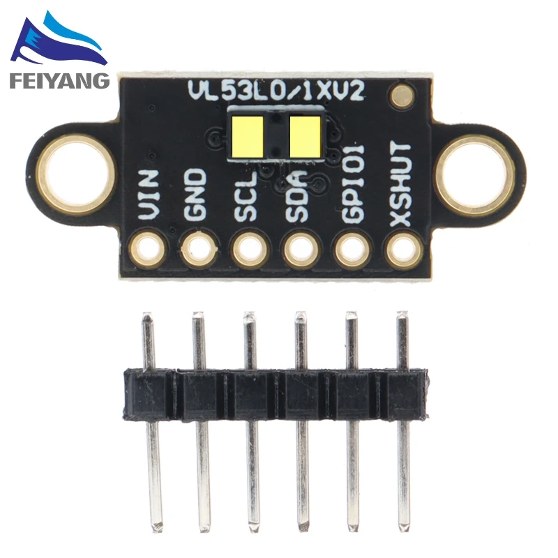 1PCS VL53L1X VL53LO Laser Ranging Flight Time Sensor Module Distance 400cm Measurement Extension Board Module CJMCU-531