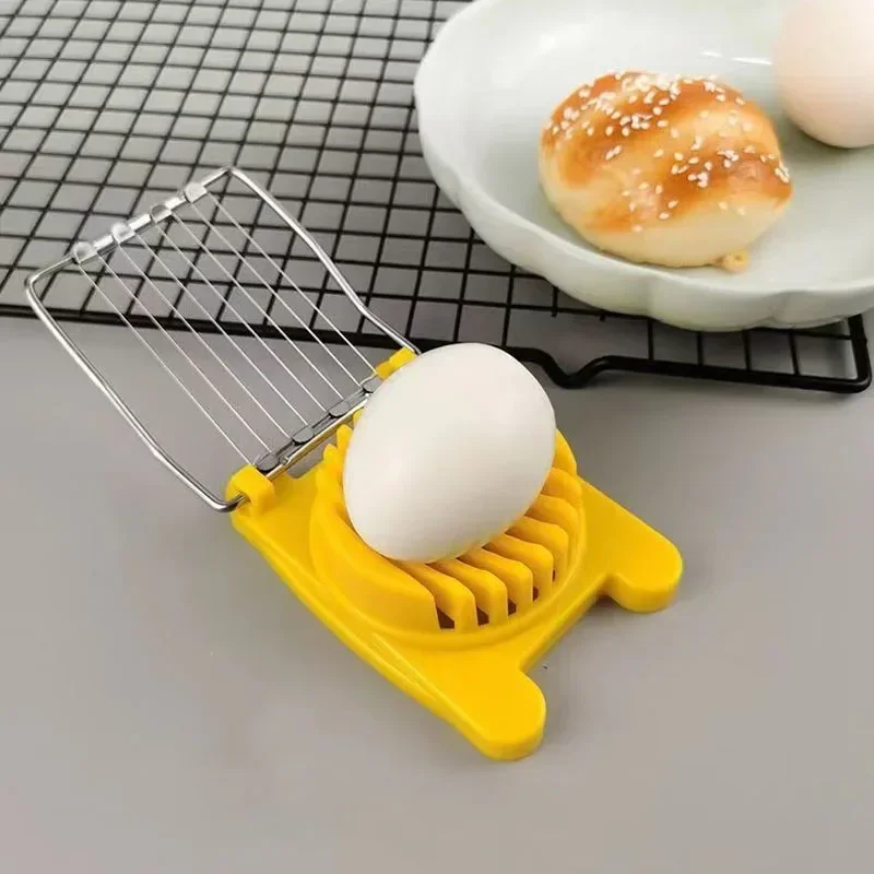 Two-in-one, Stainless Steel Egg Cutter, Multi-functional Dual-purpose Preserved Egg Splitter, Petal Slicer, Egg Cutting Artifact