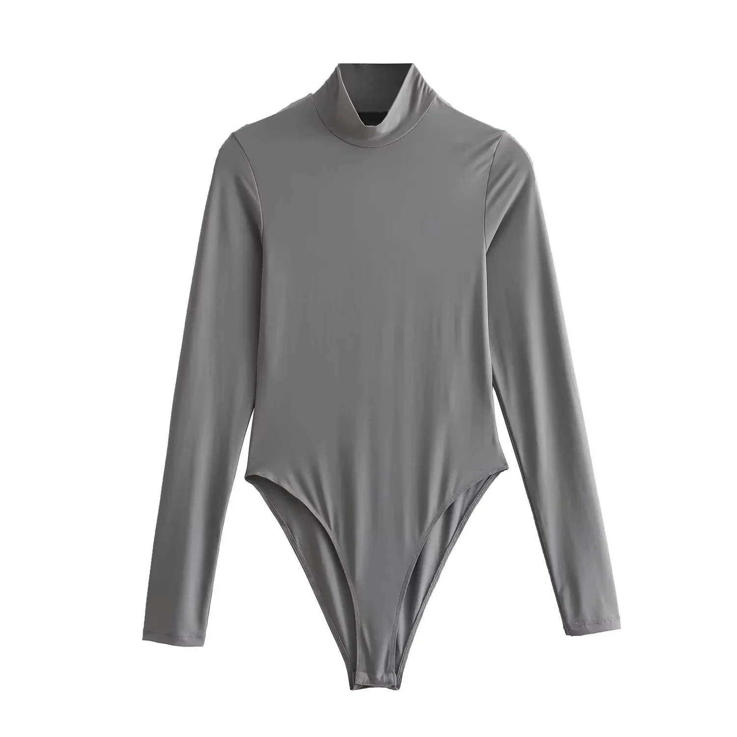 TRAF 2024 Women's Long Sleeve Body High Neck Lingeries Bodysuit Woman Basic Bodysuit Tops For Women Elegant Women's Bodys