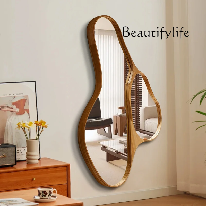 French special-shaped retro full-body mirror household bedroom full-length mirror special-shaped makeup mirror decoration fashio