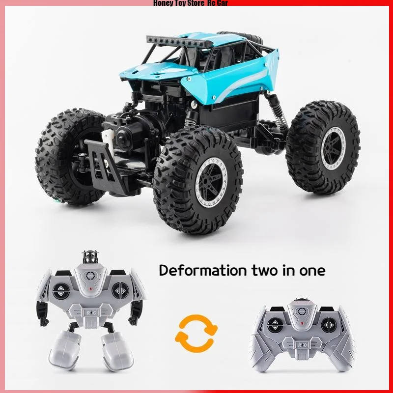 

1:14 Boys Alloy Remote Control Car 2.4G Off-Road High-Speed Climbing Cars Mountain Scooter Children'S Transform Rc Car Modle Toy