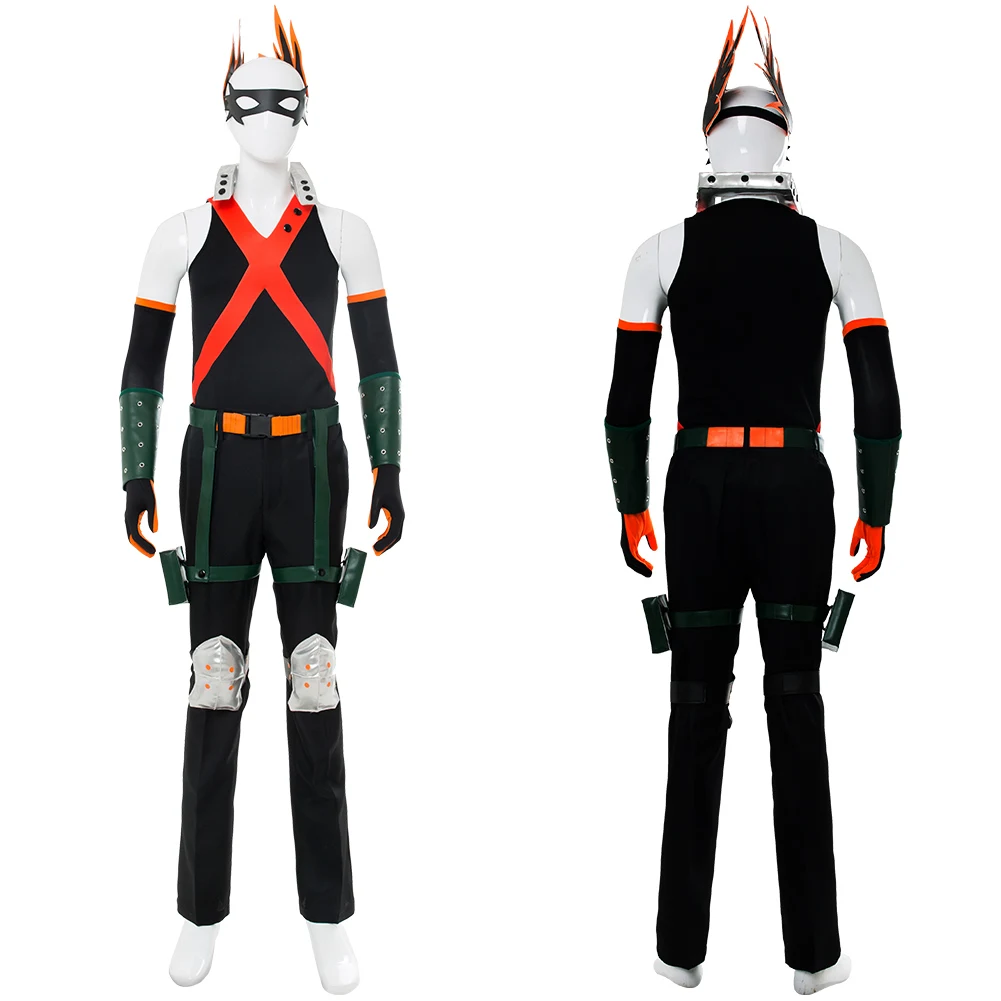 

(In Voorraad) Mijn Hero Academia Boku Geen Hero Academia Katsuki Bakugou Cosplay Kostuum Outfit Halloween Party Cosplay Kostuums