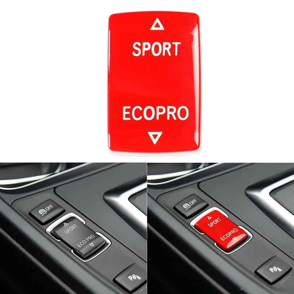 ABS Rubberized Coating Gear Mode Switch Button Cover with Exceptional Protection for BMW 1 2 3 4 Series F20 F22 F30 F32