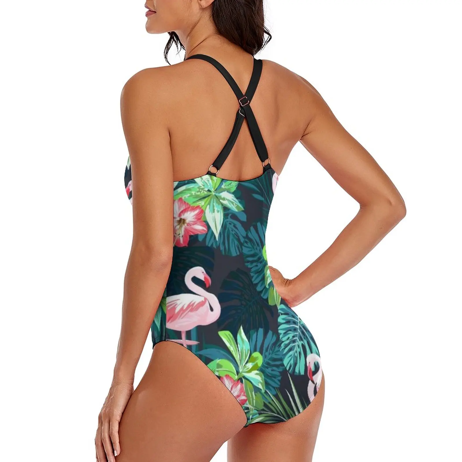 Tree Swimsuit Printed Rave Swimwear Youth Cheap 1 Piece Bathing Suit