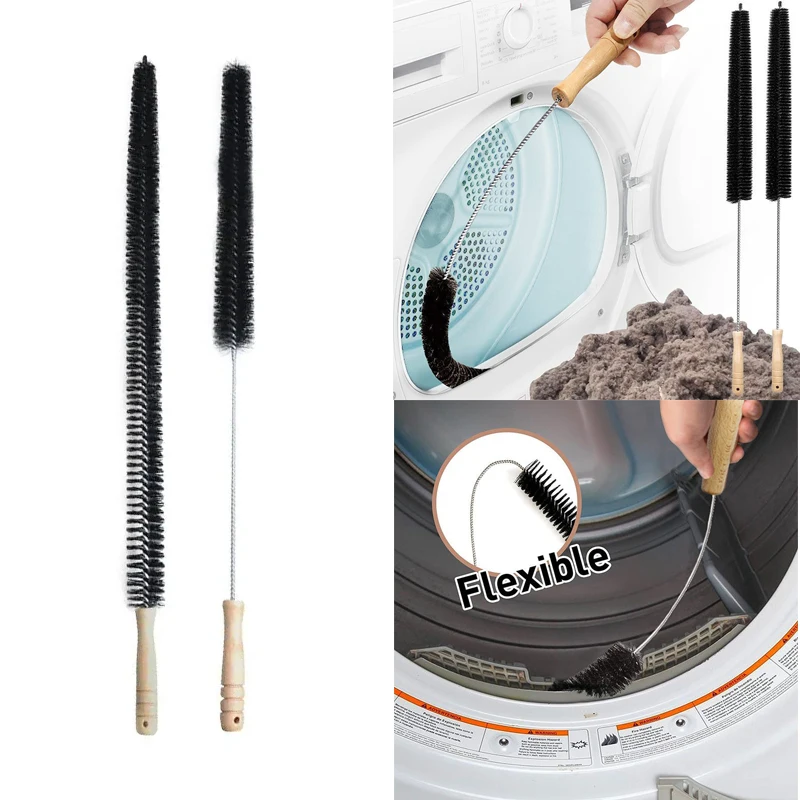

Radiator Cleaner Brush Washing Machine Lint Cleaning Brushes Long Flexible Dryer Vent Cleaner Duster Household Cleaning Tools