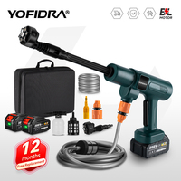 YOFIDRA 200Bar 3500W Brushless Electric High Pressure Washer Cordless Car Washing Gun for Makita 18V Battery Garden Water Gun