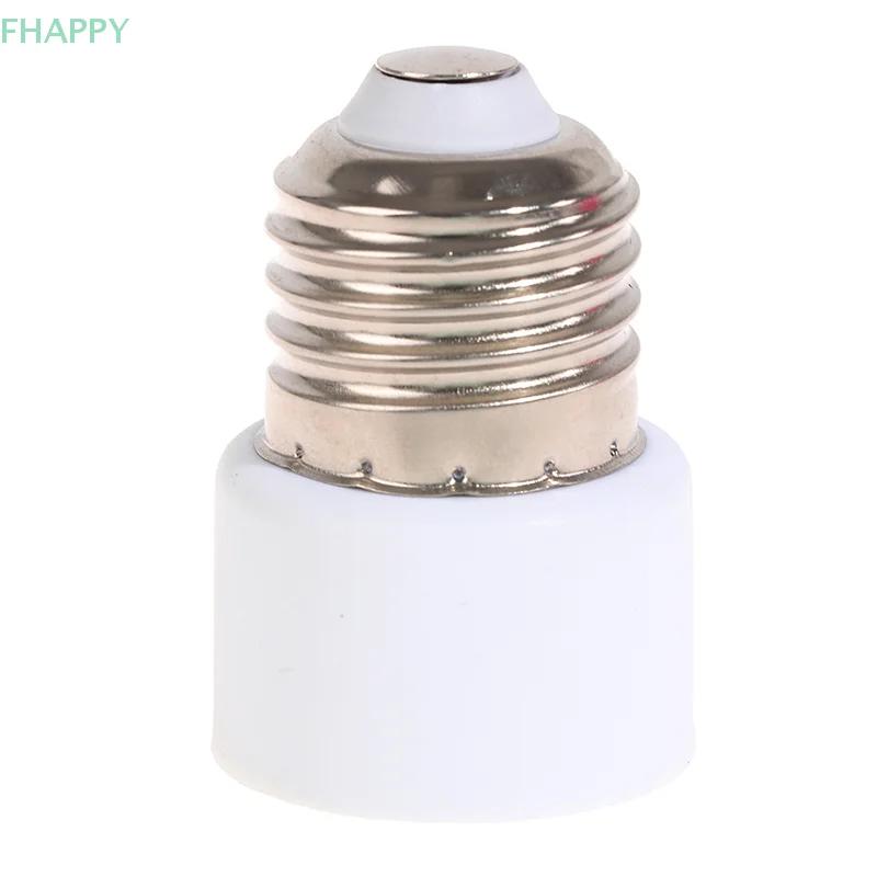 220V E27 ABS สีขาวอุปกรณ์เชื่อมต่อ US/EU ปลั๊กสกรูหลอดไฟอะแดปเตอร์ฐาน