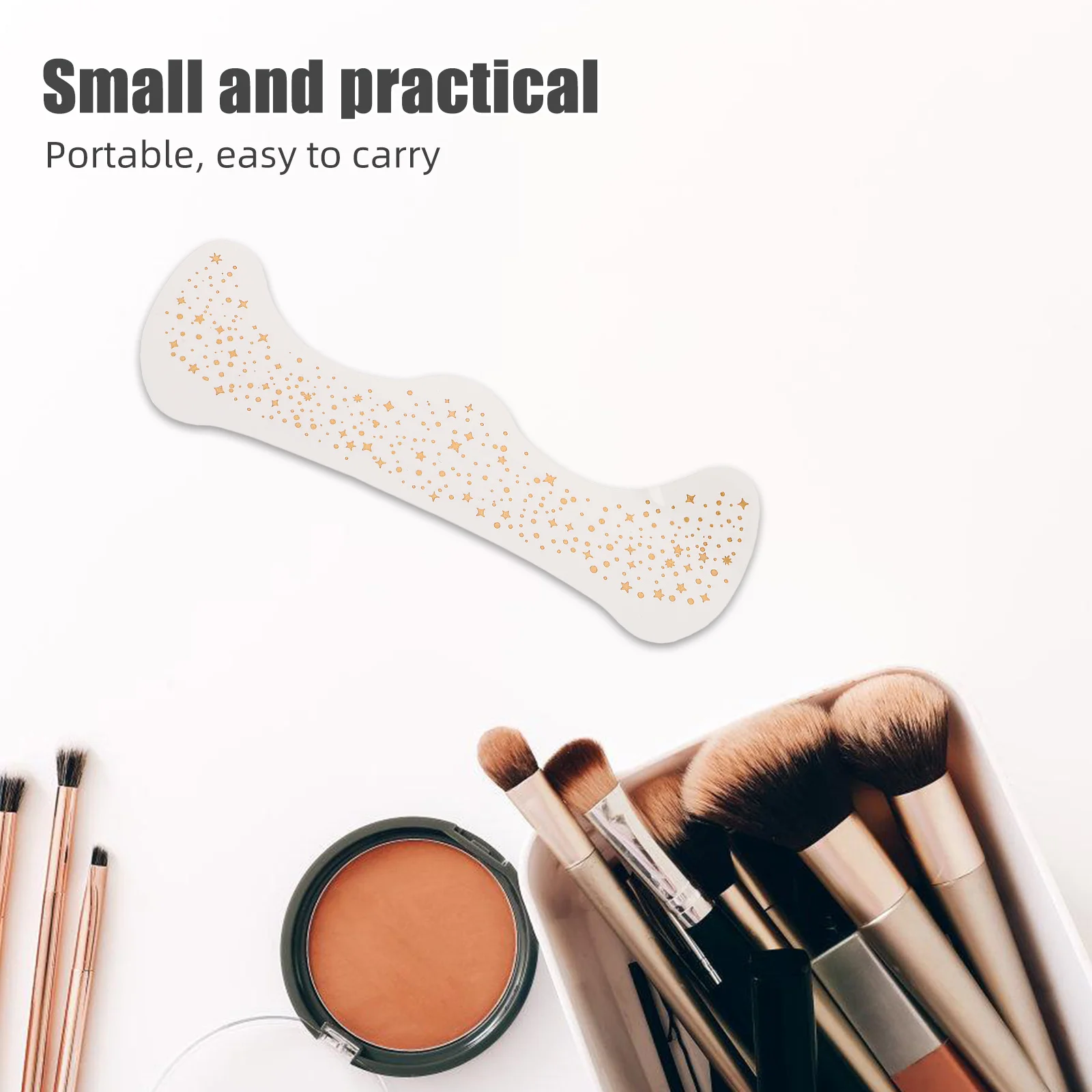 

6 Sheets Fashion Glitter Face Tattoos for Women Festival Party Makeup Accessories Waterproof Longlasting Golden Silver Rose Gold