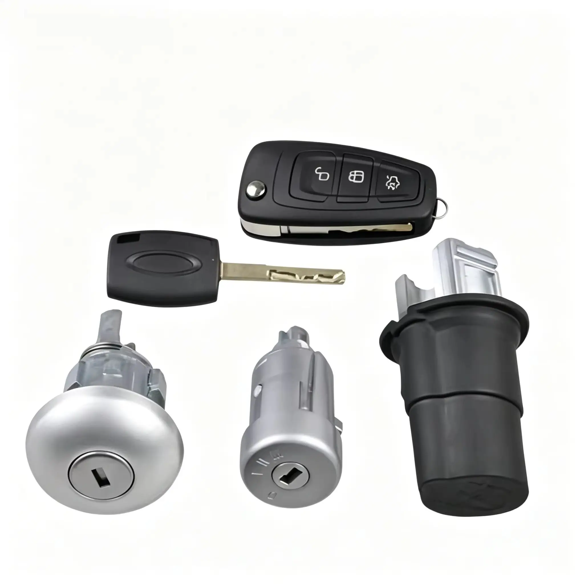 Car For Ford Transit MK8 Tourneo Custom 12-19 LHD Ignition Start Switch Lock Key Set GK31-V22050-CB 2408222 GK31-V22050-GG