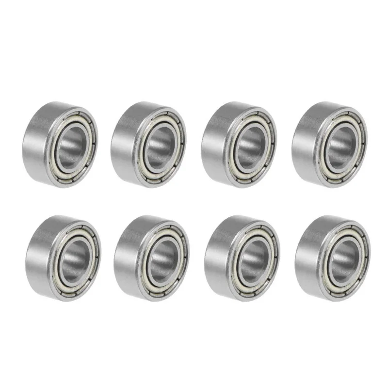 8pcs 686ZZ Deep Groove Ball Bearings Z2 6mm X 13mm X 5mm Double Shielded Carbon Steel 8pcs