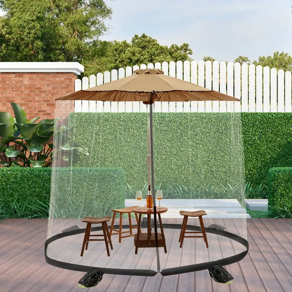 Netting Heavy Duty Instant Outdoor Canopy Tent 10ft12ft Adjustable Mosquito Net For Outdoor Patio Umbrellas With Zipper Door Bu