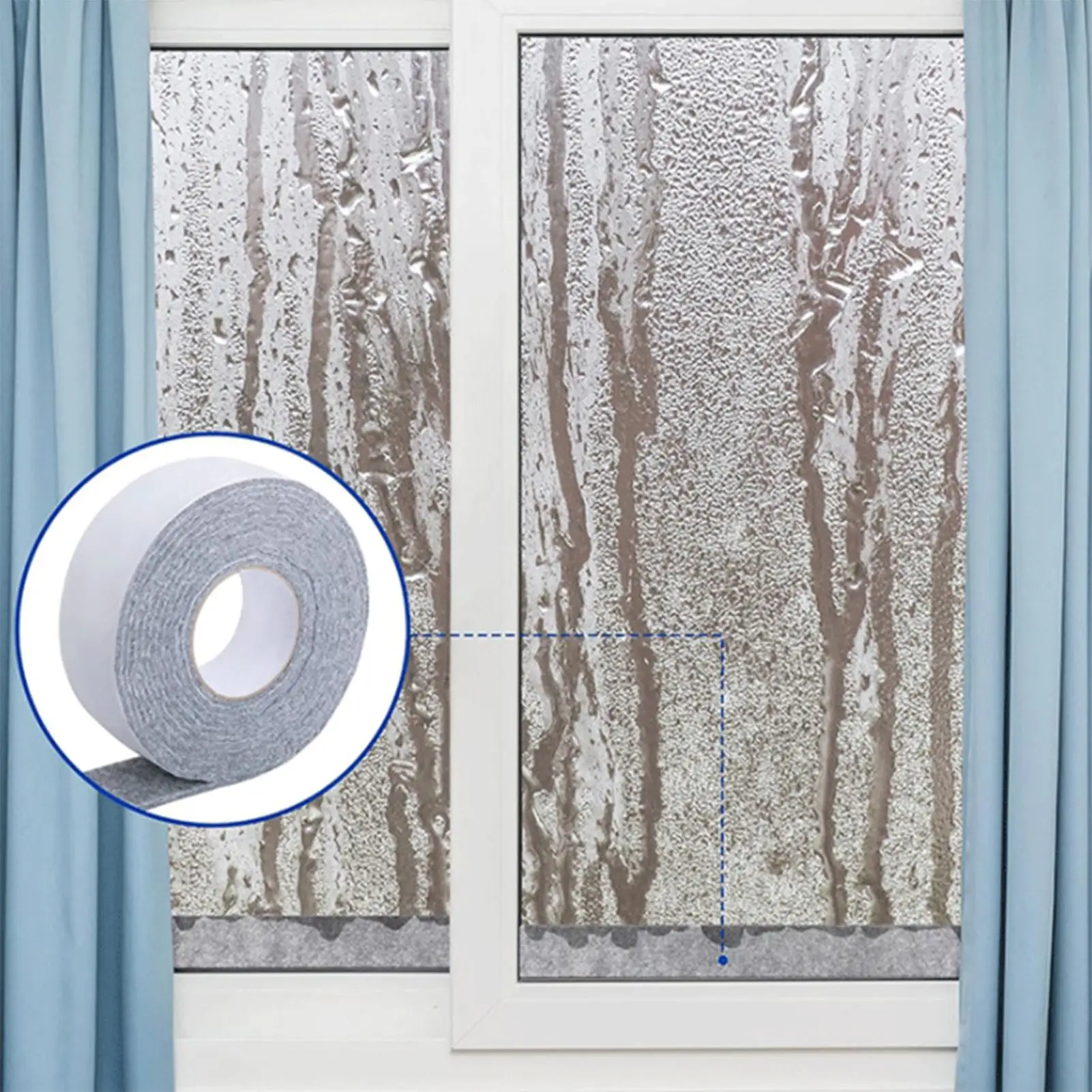 

Водонепроницаемая и антиконденционная лента. Подходит для оконных полосок антиконденсации и поглощающих полосок конденсации окон.