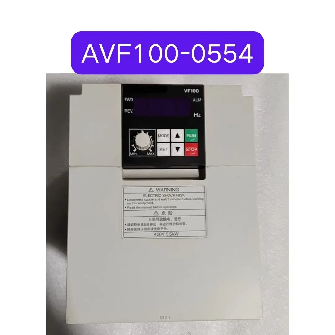 Used AVF100-0554 inverter 5.5KW Test OK Fast Shipping