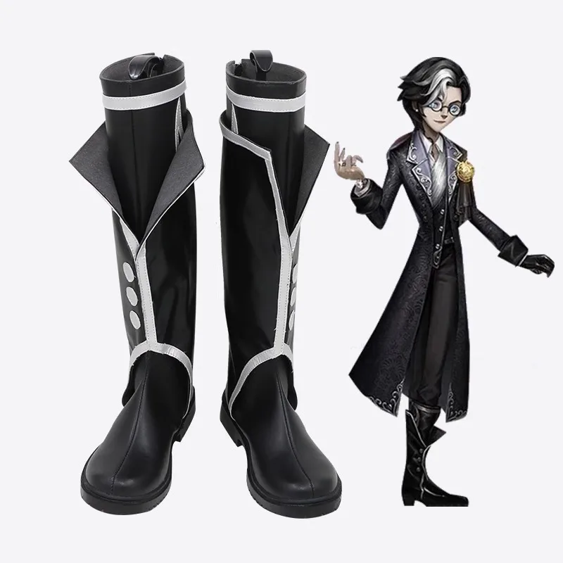 

Игры Ролевой фотограф Joseph Desaulniers Косплей Костюм Обувь Сапоги ручной работы из искусственной кожи