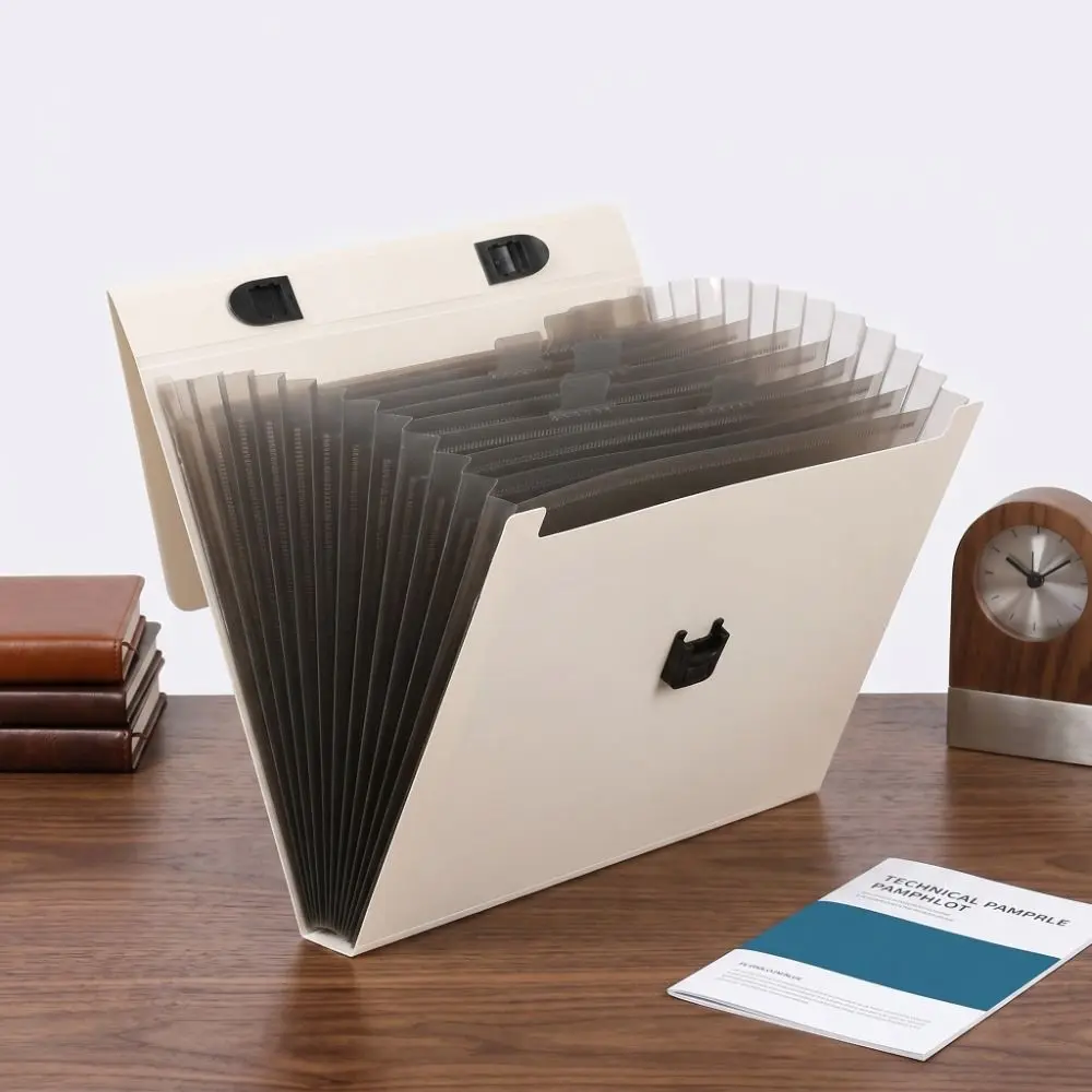 13 Layers Accordion File Folder Large Capacity Waterproof Document Storage Bag Multifunctional Portable a4 Document Holder