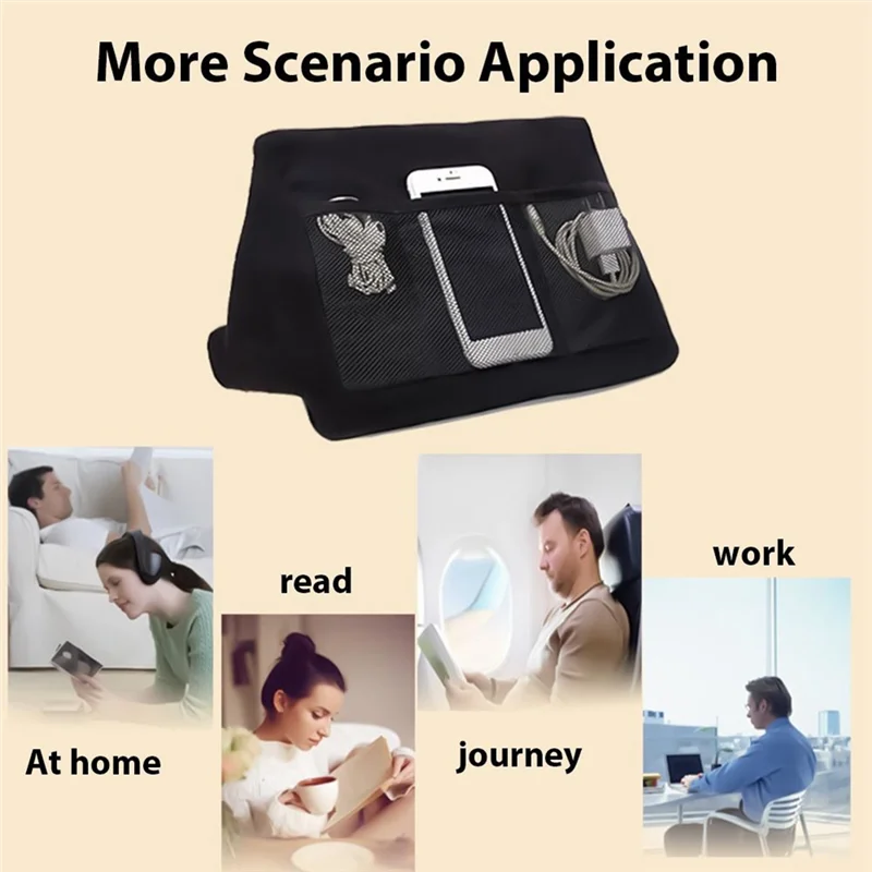 

Classic-Tablet Pillow Stand Multi-Function Tablet Phone Stand Cushion For Supporting Ipad Grey