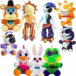 2022 New Fnaf Sundrop Plush Toys Security Breach Fnaf Mangle Foxy Freddy Fazbear Plush Toy Game Dolls Security Breach Gift