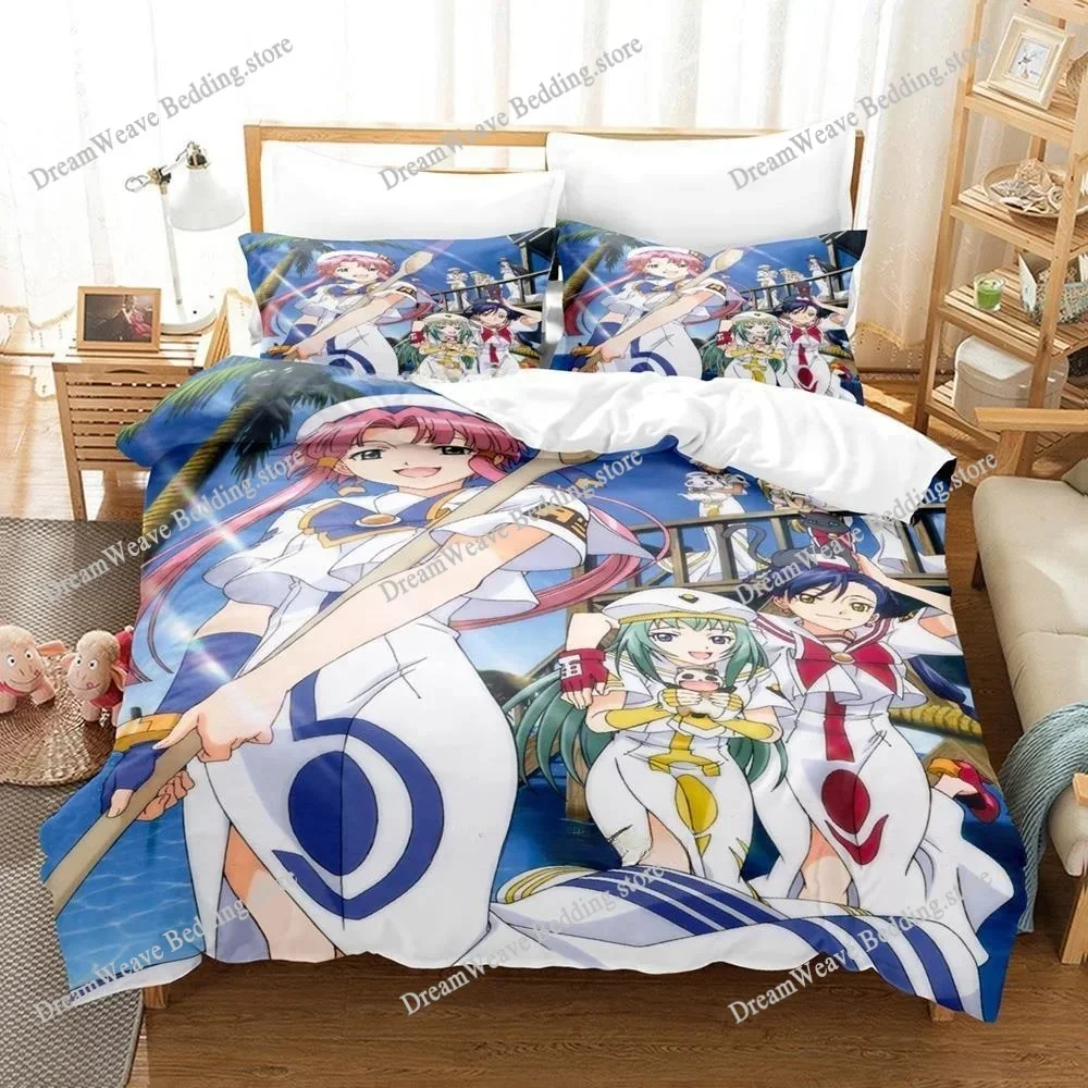 

New Aria Bedding Set Single Twin Full Queen King Size Bed Set Adult Kid Bedroom Duvet Cover Sets 3D Print Anime Bed Sheet Set741