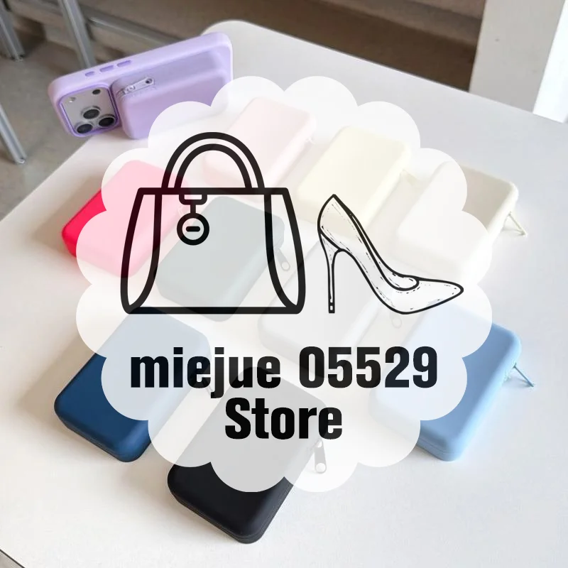 Coin Purse For Phone Holder Support Silicone Magnetic Foldable Wireless Charging Case Stand Bracket