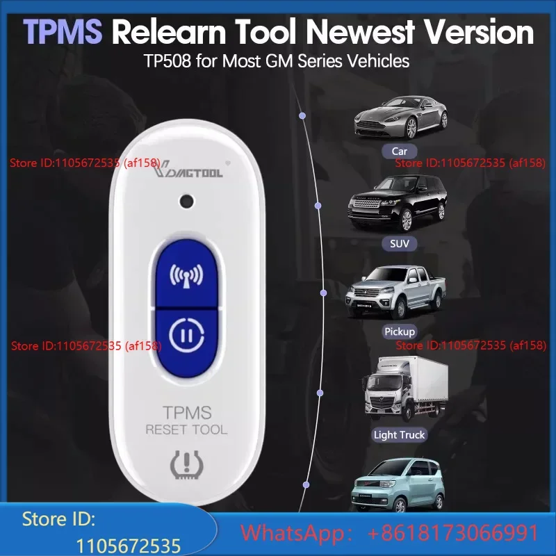 Suitable for universal tire pressure reset device, matching device, learning reset machine TP508