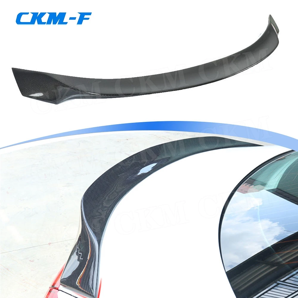 

Carbon Fiber Rear Boot Spoiler Wings for Maserati Ghibli Q4 2014 2015 2016 2017 FRP Car Racing Trunk Trim Sticker Spoiler