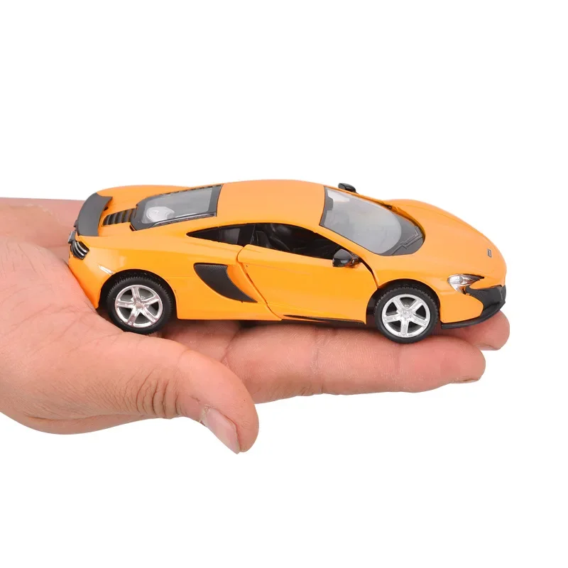 1:36 Simulation McLaren 650s Alloy Racing Sport Car Model Diecast & Toy Vehicles Metal Decoration Pull Back Collection Boy Toys