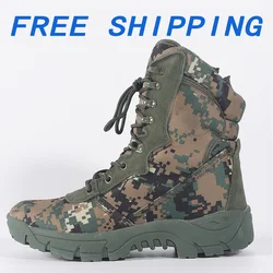 Men Tactical Boots Autumn Outdoor Waterproof Climbing Hiking Shoes Boots Desert Safty Work Shoes Combat Boots