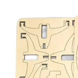 Wooden DIY Quadcopter Kit 2.4G Remote Control Aircraft For Educational STEM Model For Children Assembly Toy