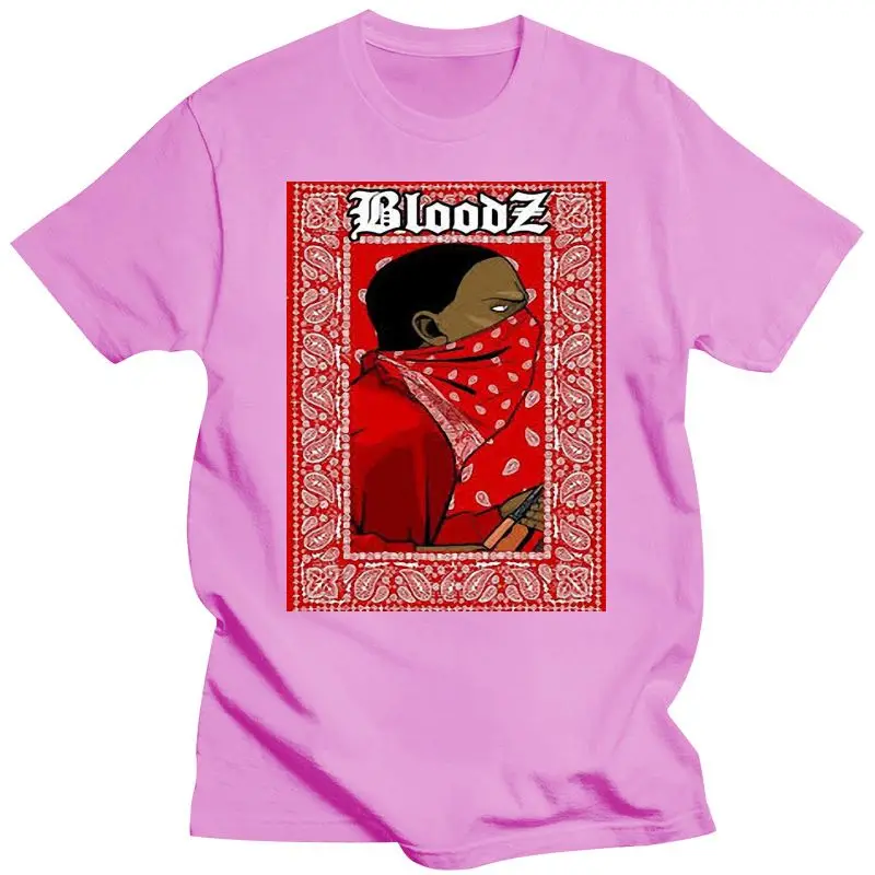 2022 Blood Gang T-Shirt Bloodz Top Gang Gangsta Gangster America Red Bloods